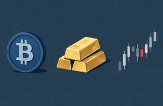 Bitcoin versus gold versus Thai stock market returns — comparison illustration